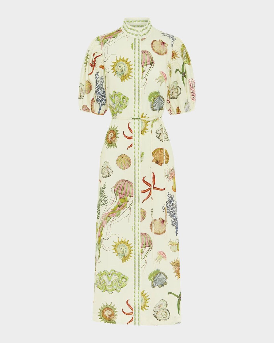 Sea Linen Shirtdress